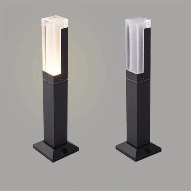 ElementalAlu - Lampada da giardino moderna in alluminio