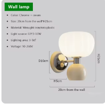 Applique LED moderne a forma di zucca