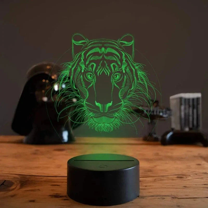 RadiantIllusion - Lampada da tavolo con illusione ottica