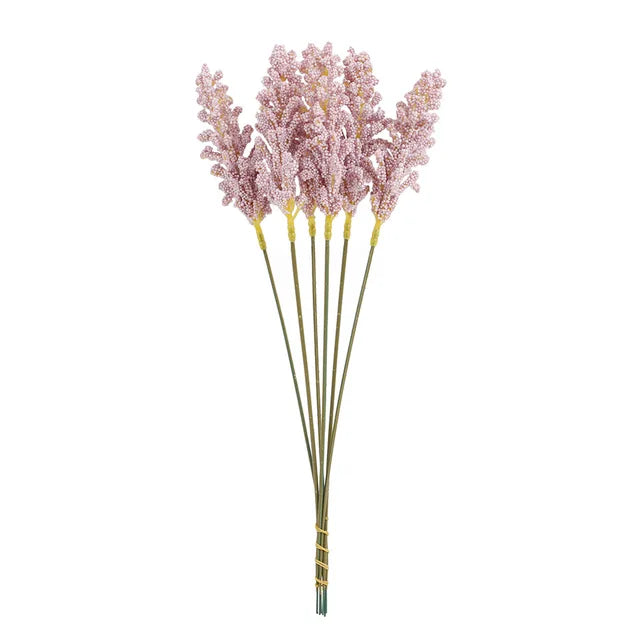 IndoorBliss - Mazzi di lavanda artificiale