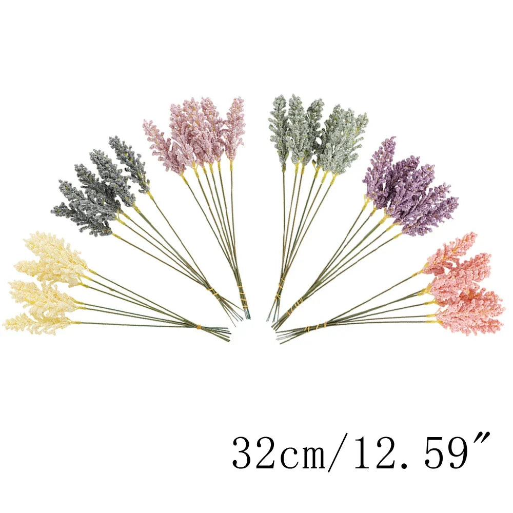 IndoorBliss - Mazzi di lavanda artificiale