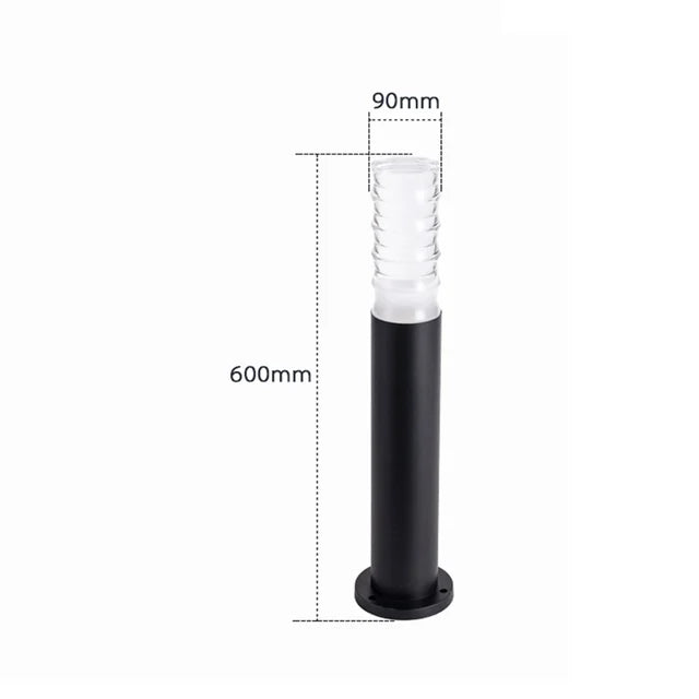AcrylicElegance - Luci a colonna moderne