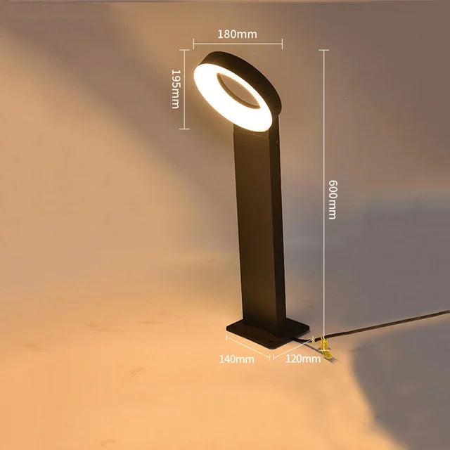 PathwayPicasso - Luce anulare in alluminio