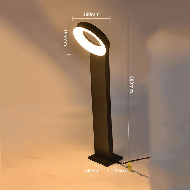 PathwayPicasso - Luce anulare in alluminio