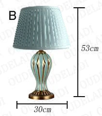 AmericanaGlow - Lampada da tavolo antica