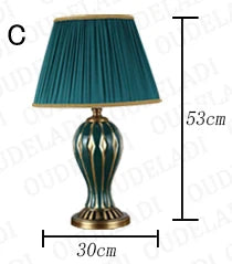 AmericanaGlow - Lampada da tavolo antica