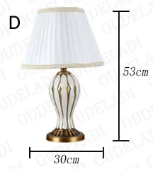 AmericanaGlow - Lampada da tavolo antica
