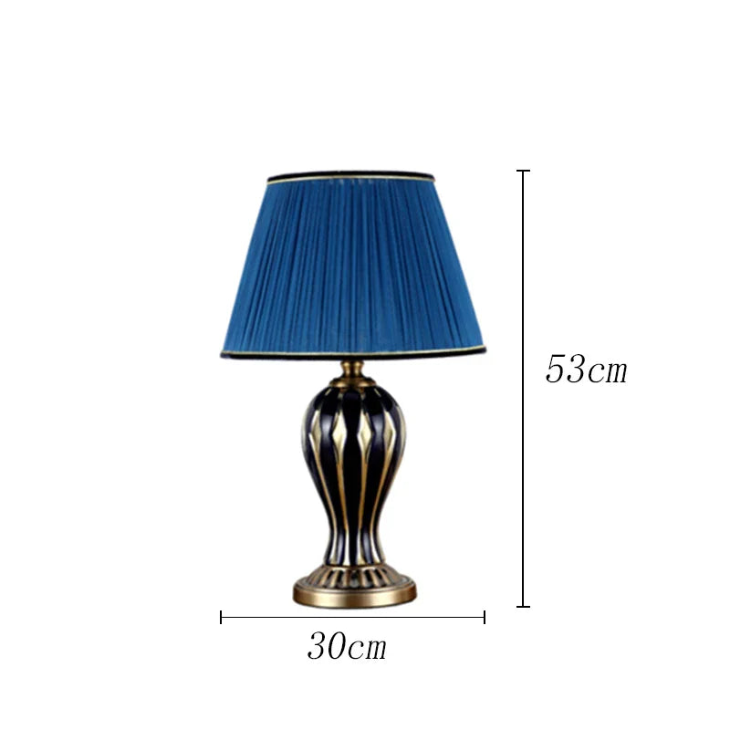 AmericanaGlow - Lampada da tavolo antica