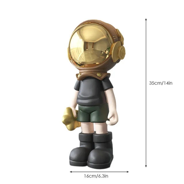 StellarStatue - L'incantevole astronauta di Artlovin