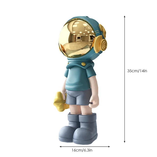 StellarStatue - L'incantevole astronauta di Artlovin
