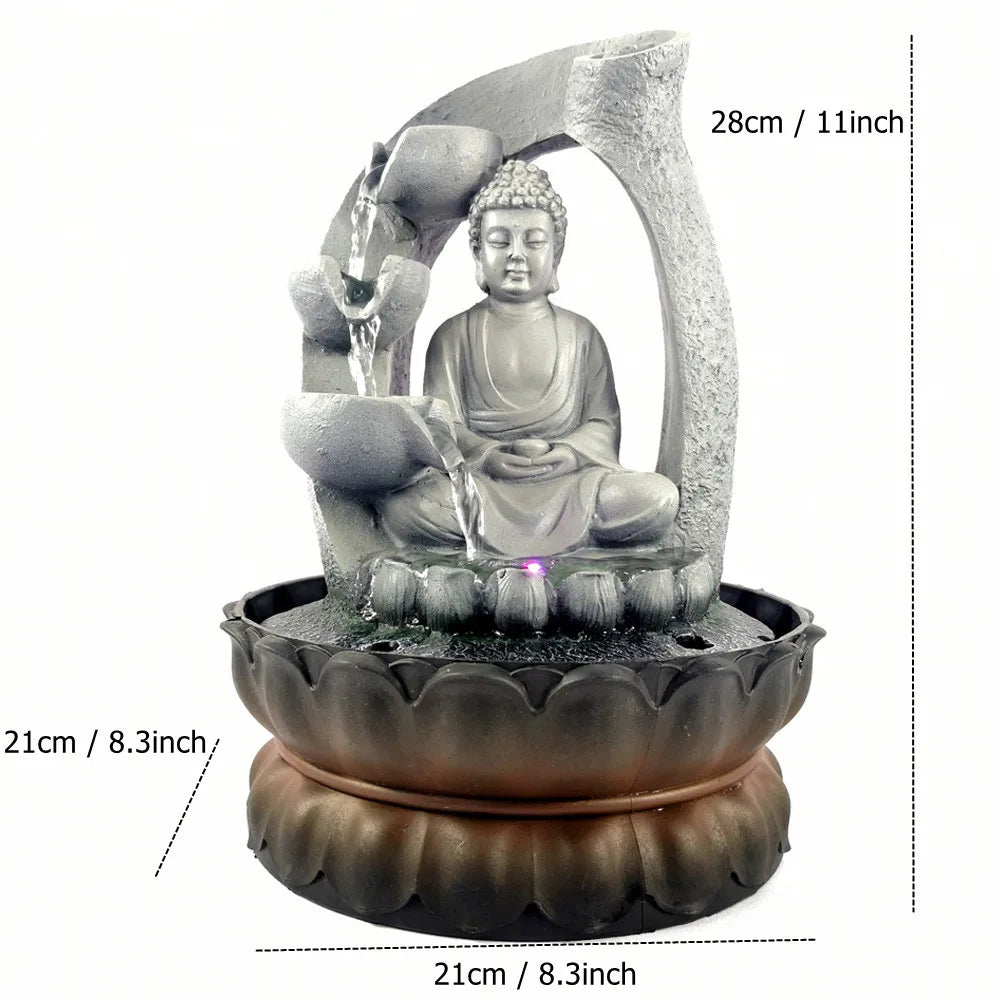 ZenFlow - Fontana d'acqua di Buddha