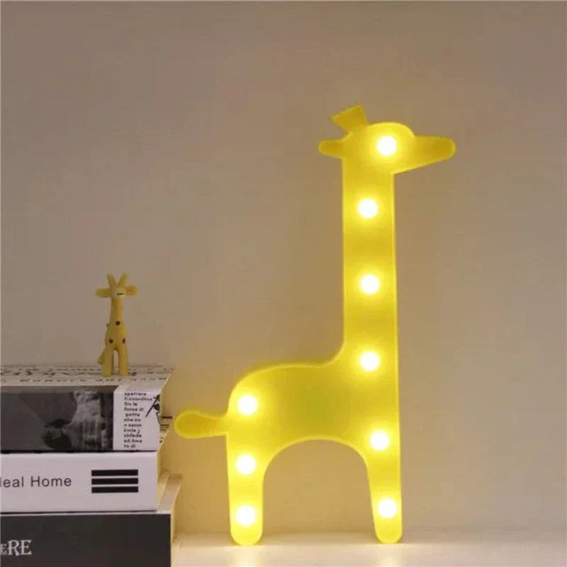 SafariLumina - Lampada da tavolo con animali