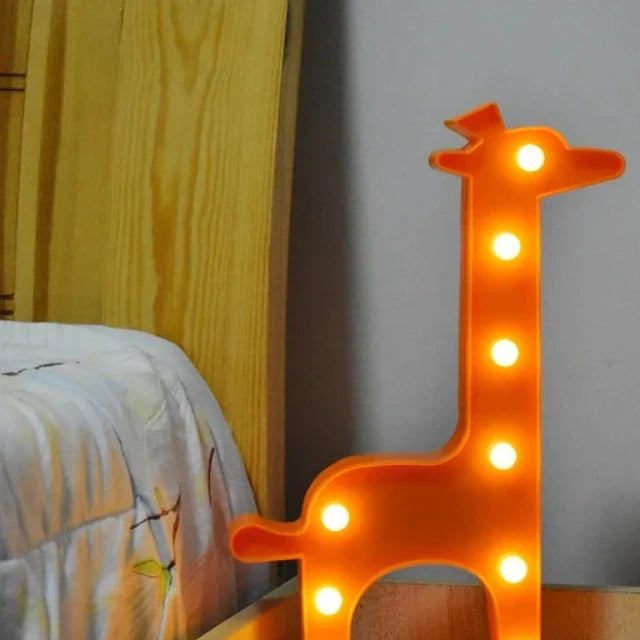 SafariLumina - Lampada da tavolo con animali