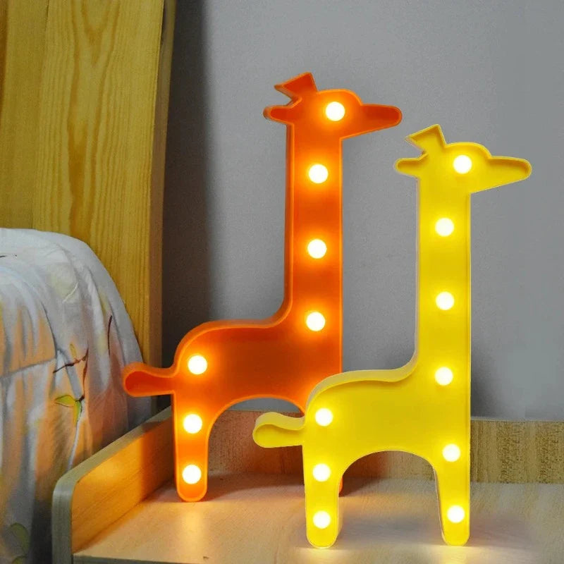 SafariLumina - Lampada da tavolo con animali