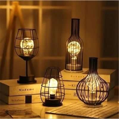 RetroEra - Lampade cave minimaliste di arte retrò
