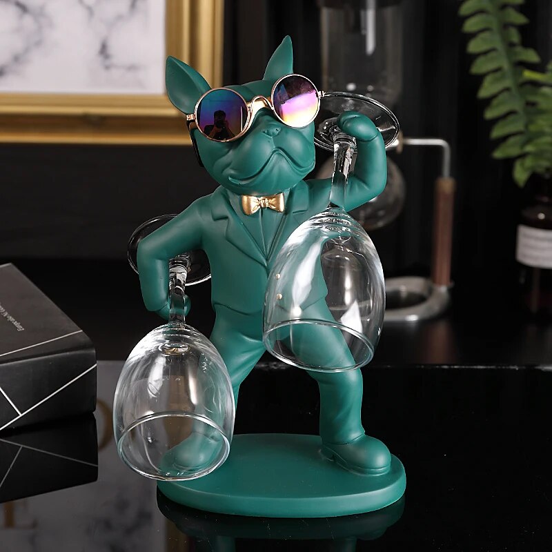 BarkButler - Porta bicchieri da vino in resina