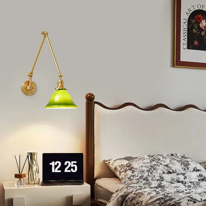 VintageGreen | Applique classica orientabile