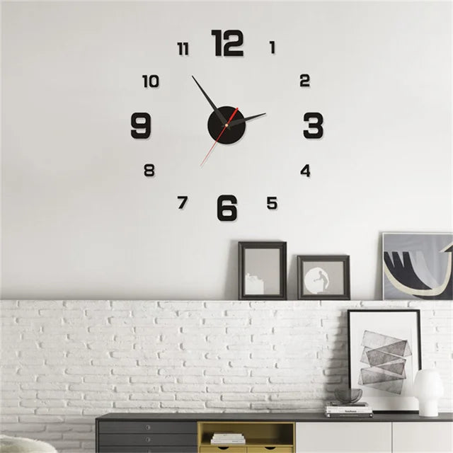 Limitless - Orologio da parete senza cornice