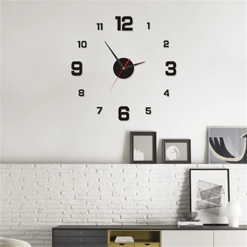 Limitless - Orologio da parete senza cornice