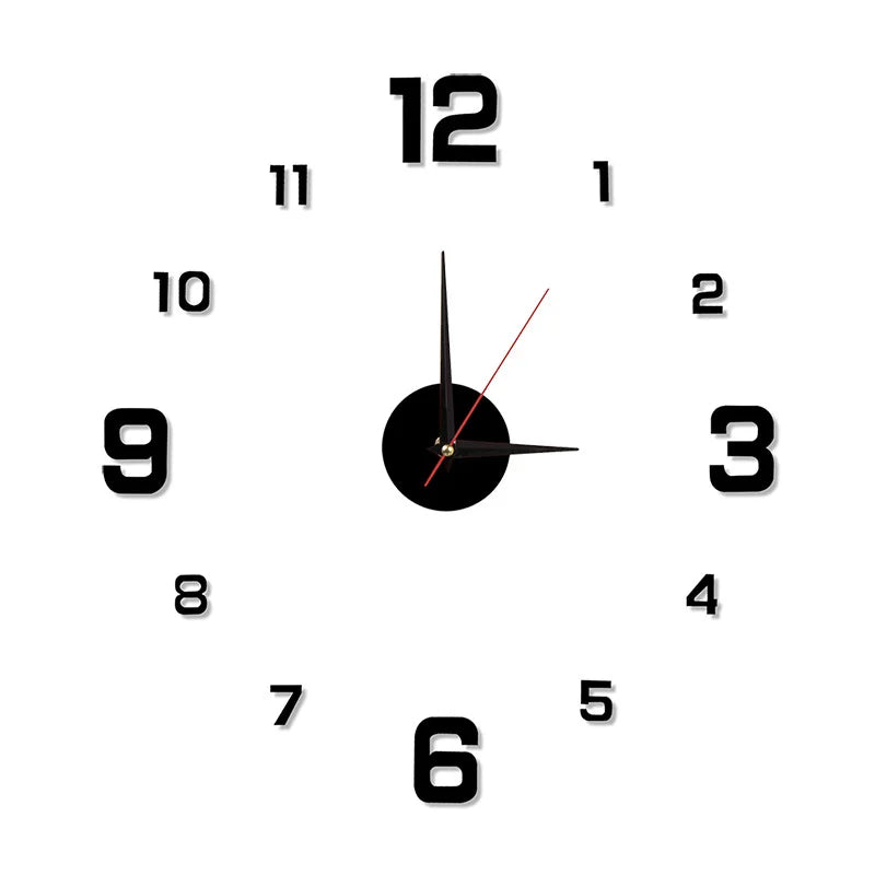 Limitless - Orologio da parete senza cornice