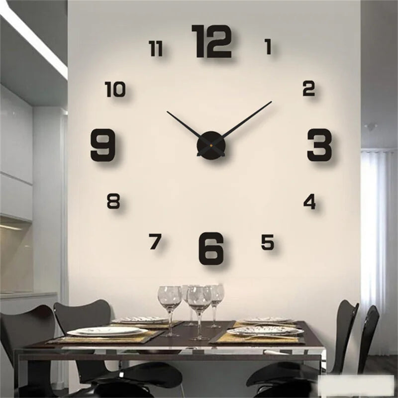 Limitless - Orologio da parete senza cornice
