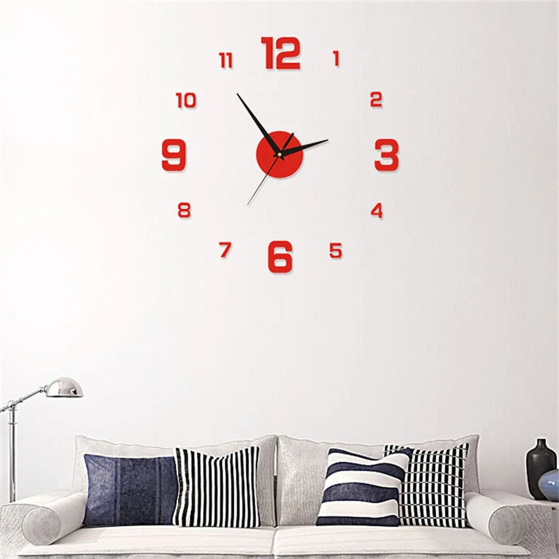 Limitless - Orologio da parete senza cornice