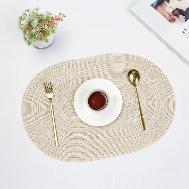 CreativeDining - Tovagliette intrecciate a prova di scottatura