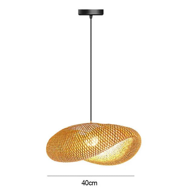 BambooCraft - Luce in vimini di bambù