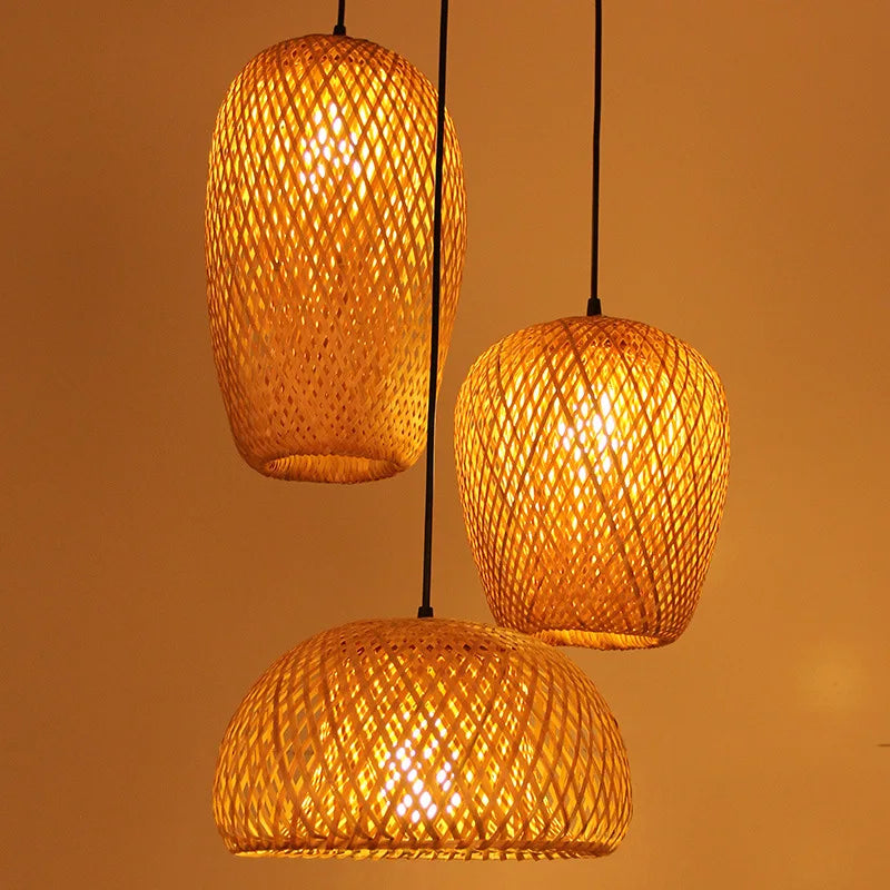 BambooCraft - Luce in vimini di bambù