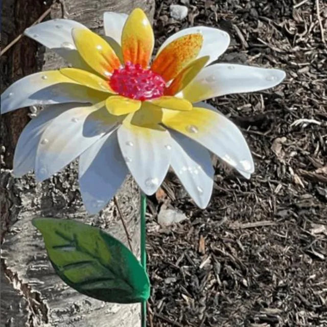 EternalBloom - Paletti da giardino per ninfee in metallo