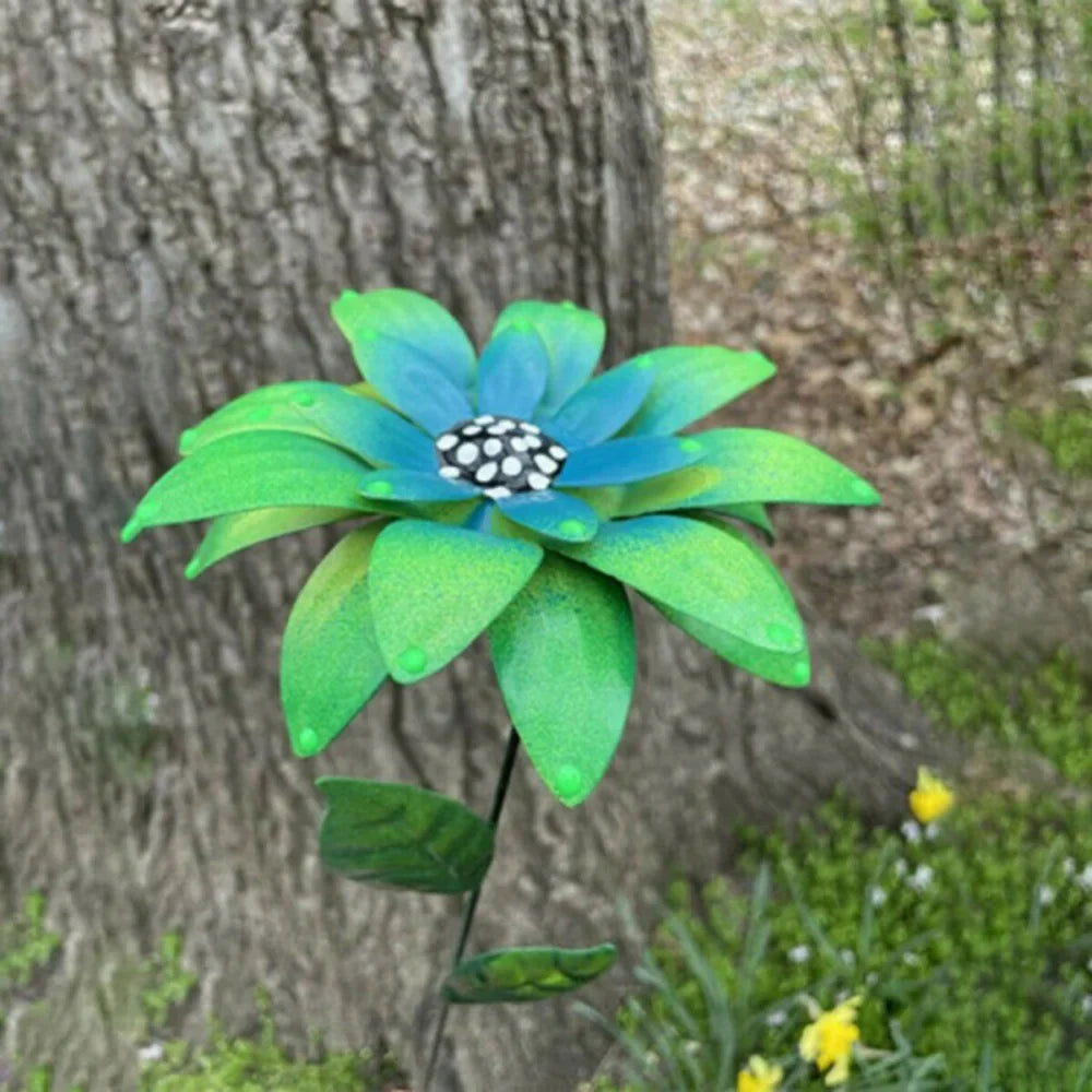 EternalBloom - Paletti da giardino per ninfee in metallo