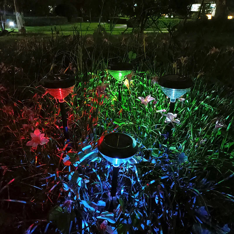 EcoLumina - Luce solare a LED per prato