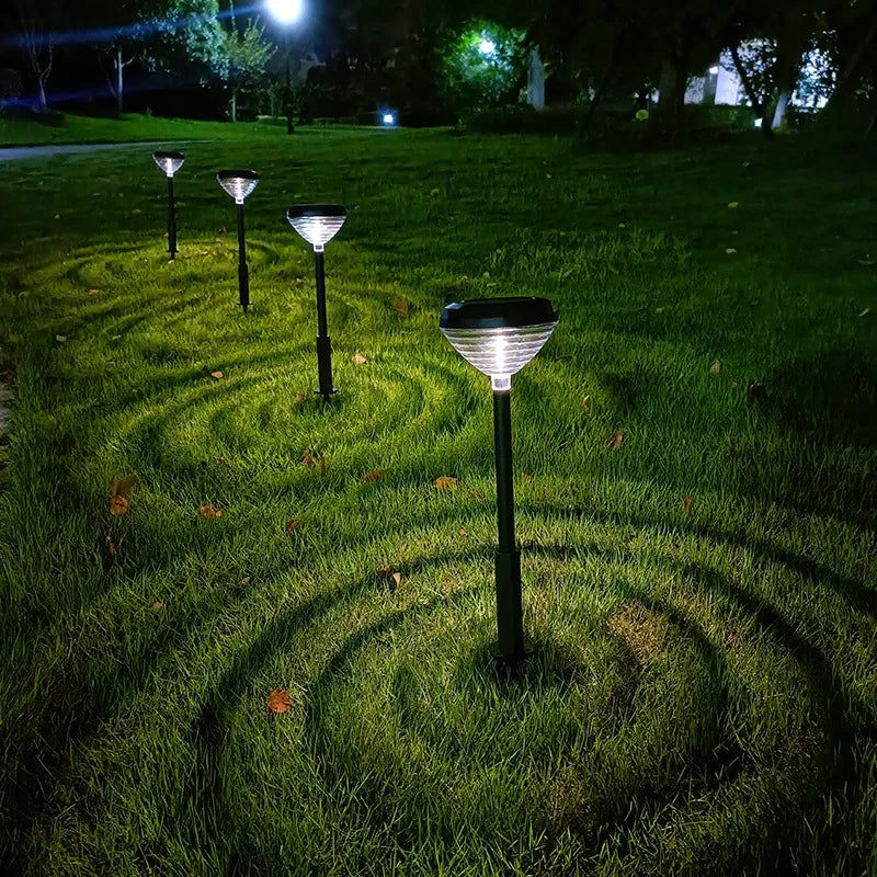 EcoLumina - Luce solare a LED per prato