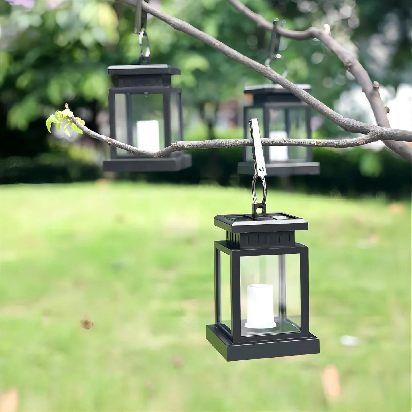LanternLeaf - Lampada da giardino a lanterna