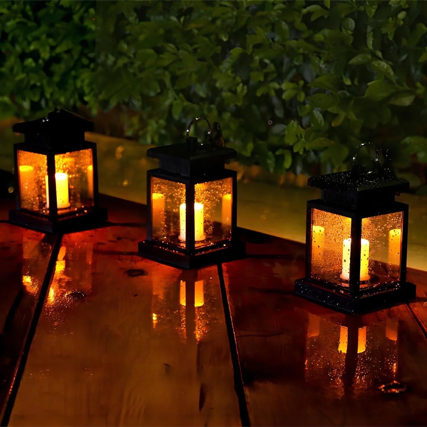 LanternLeaf - Lampada da giardino a lanterna