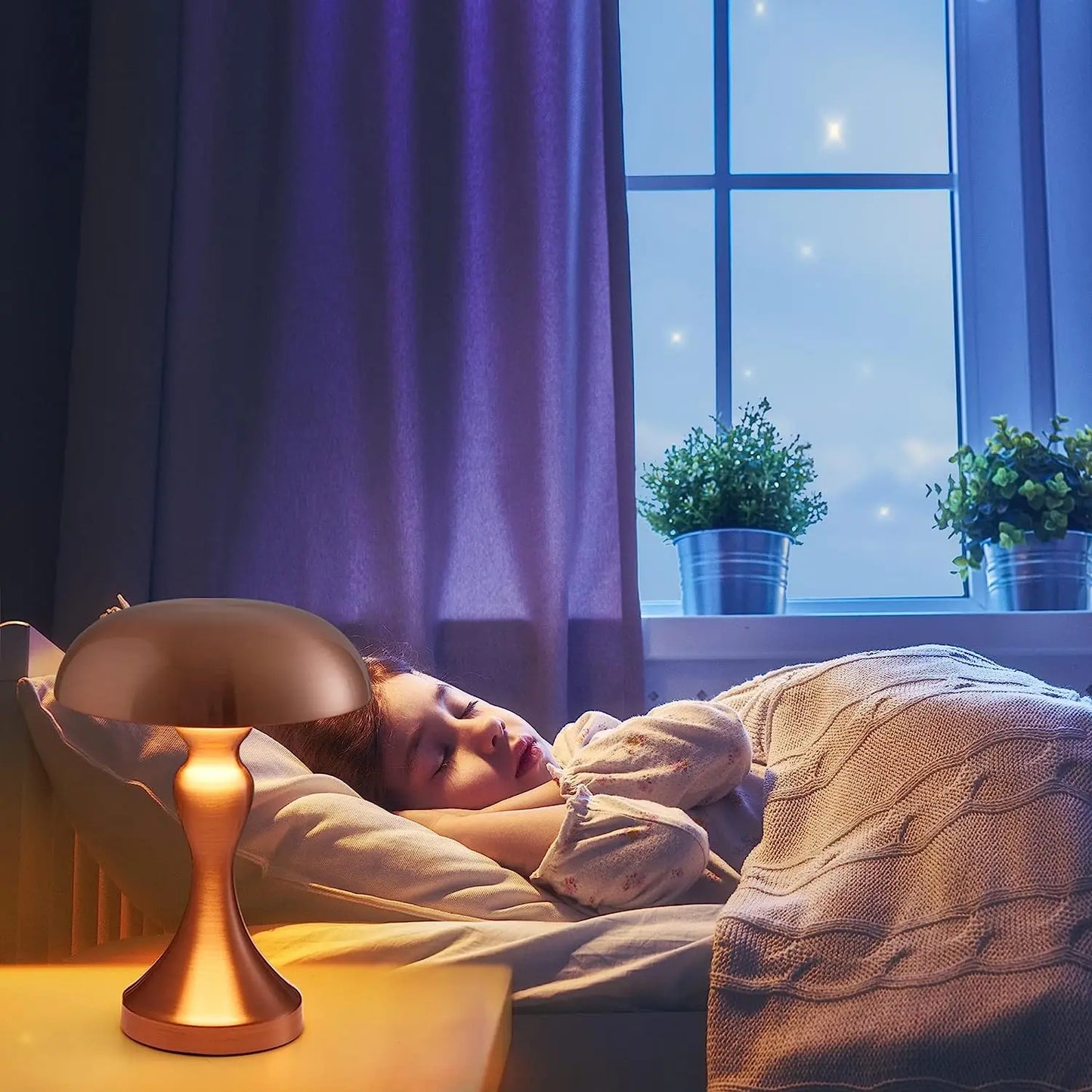 MidnightGlow - Lampada da lettura a luce notturna