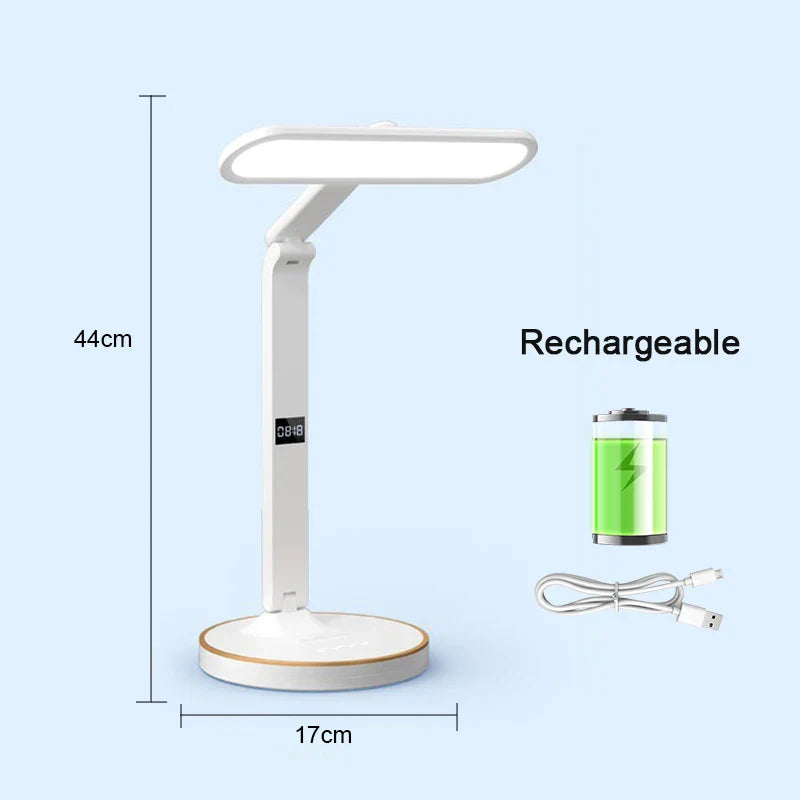 LumiTime - Lampada da tavolo con orologio a led