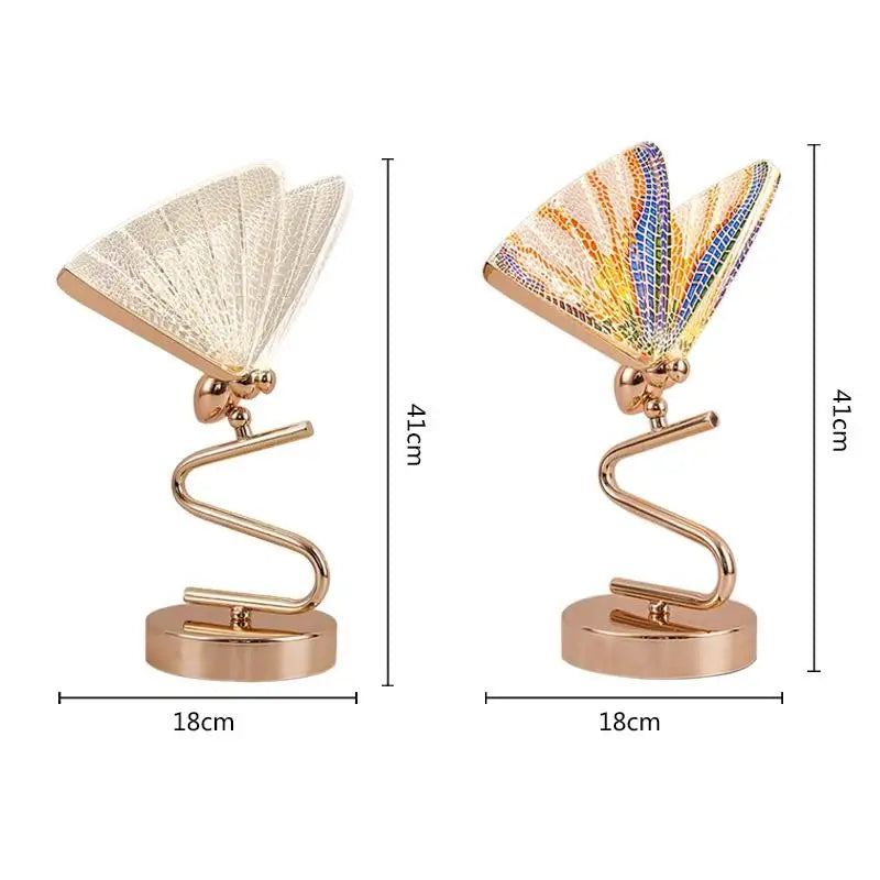 LuminousWings - Lampada a farfalla di lusso
