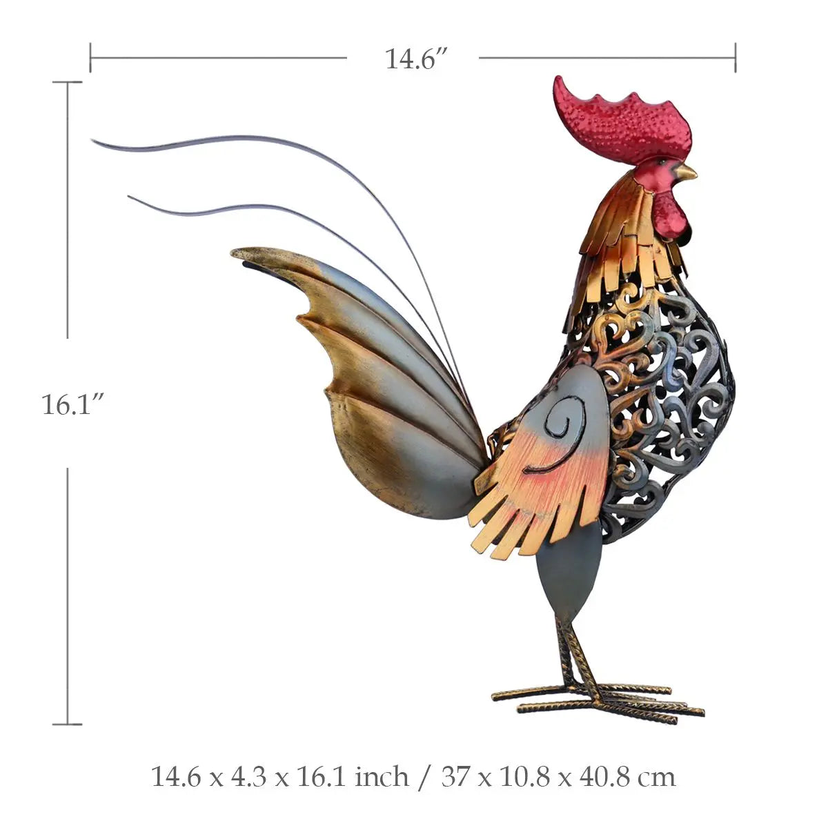 WildWonder - Figura animale in metallo