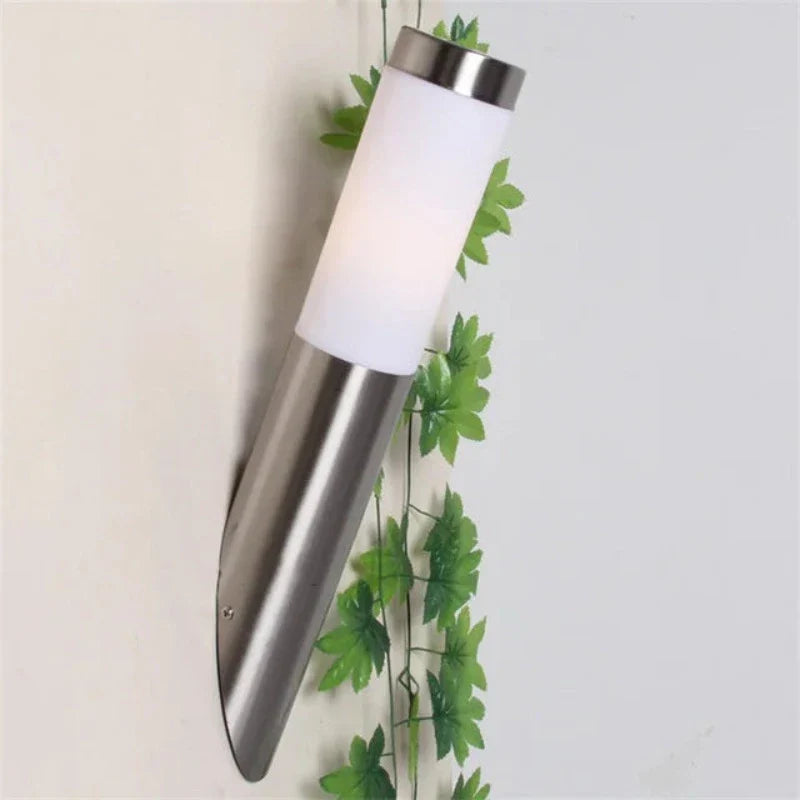 StainlessGlow - Moderne applique in acciaio inox per esterni