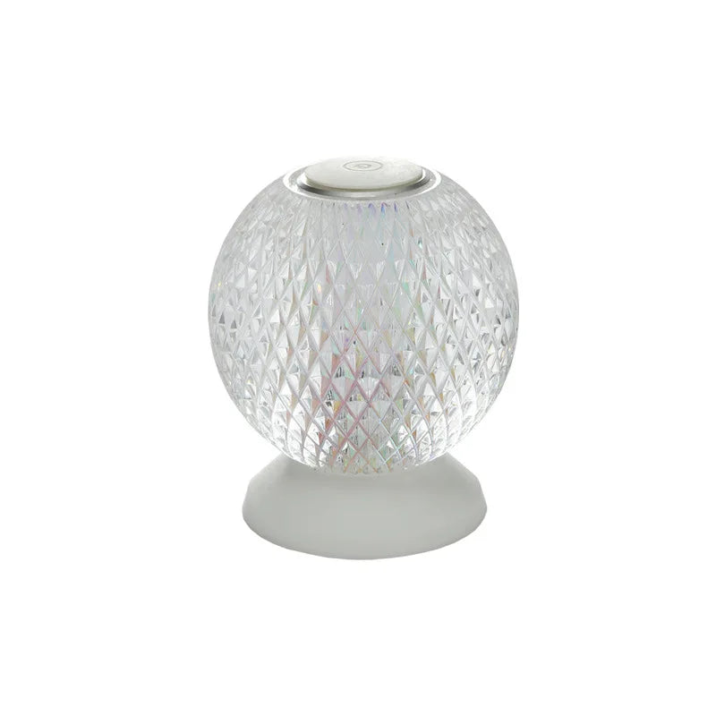 ModCrystal - Moderna lampada da tavolo in cristallo a batteria
