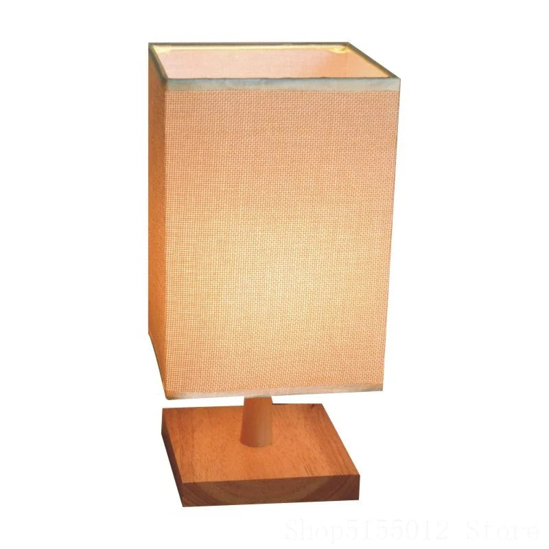 WoodBeam - Lampada da tavolo moderna in legno