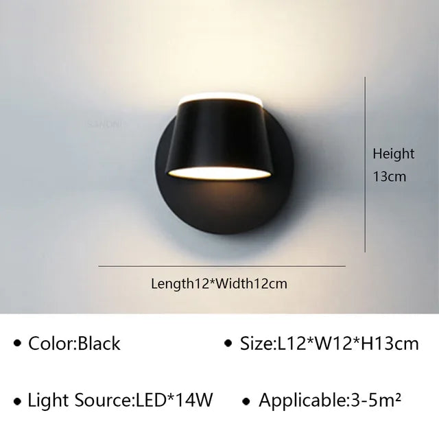 RotateBeam - Lampada da parete ruotabile