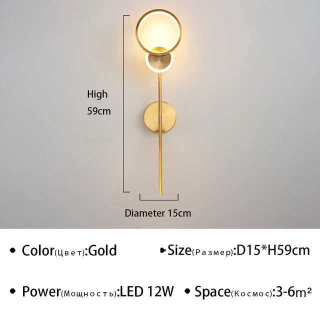 UrbanBeam - Lampada da parete moderna