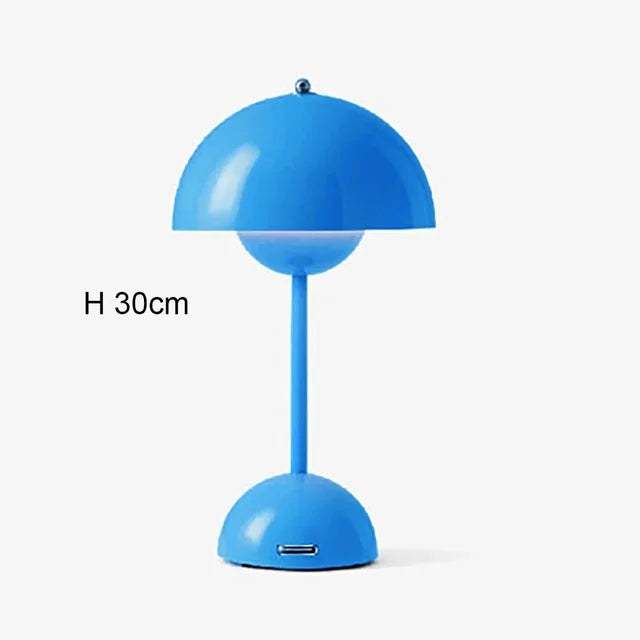 BloomShroom - Lampade da tavolo con fiori di funghi