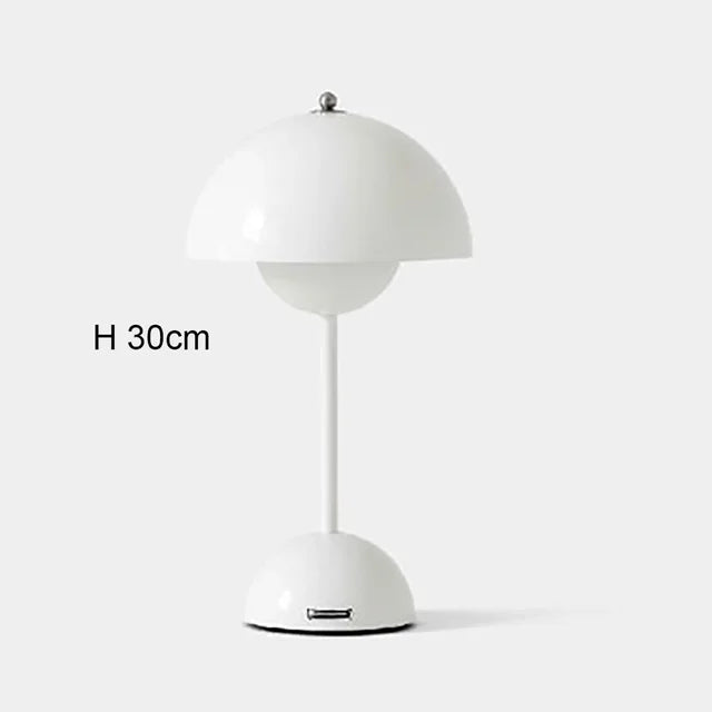 BloomShroom - Lampade da tavolo con fiori di funghi