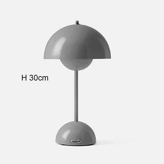 BloomShroom - Lampade da tavolo con fiori di funghi