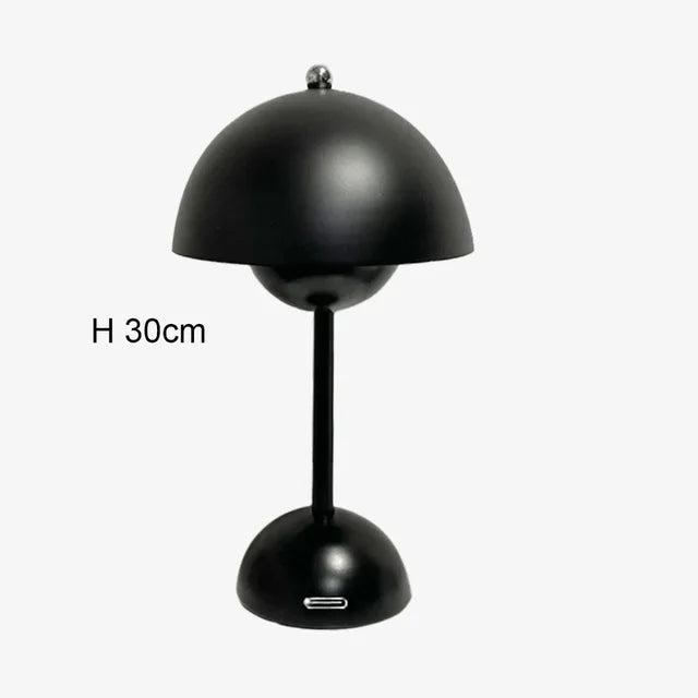 BloomShroom - Lampade da tavolo con fiori di funghi