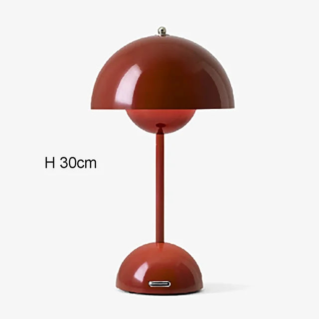 BloomShroom - Lampade da tavolo con fiori di funghi
