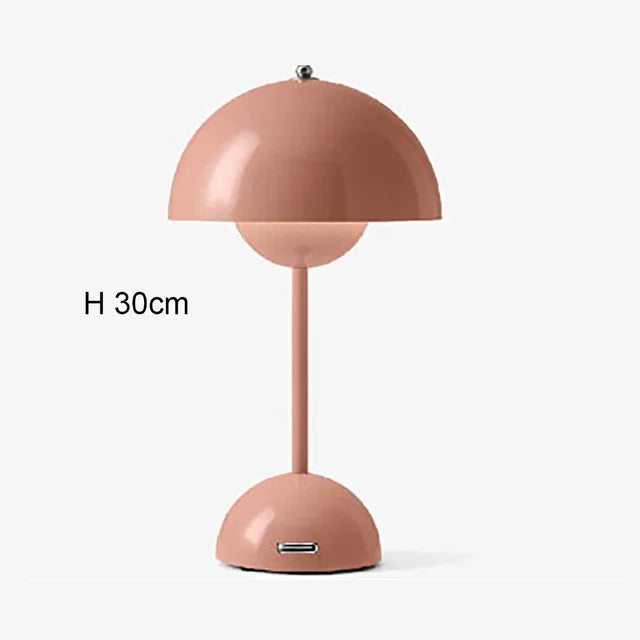 BloomShroom - Lampade da tavolo con fiori di funghi